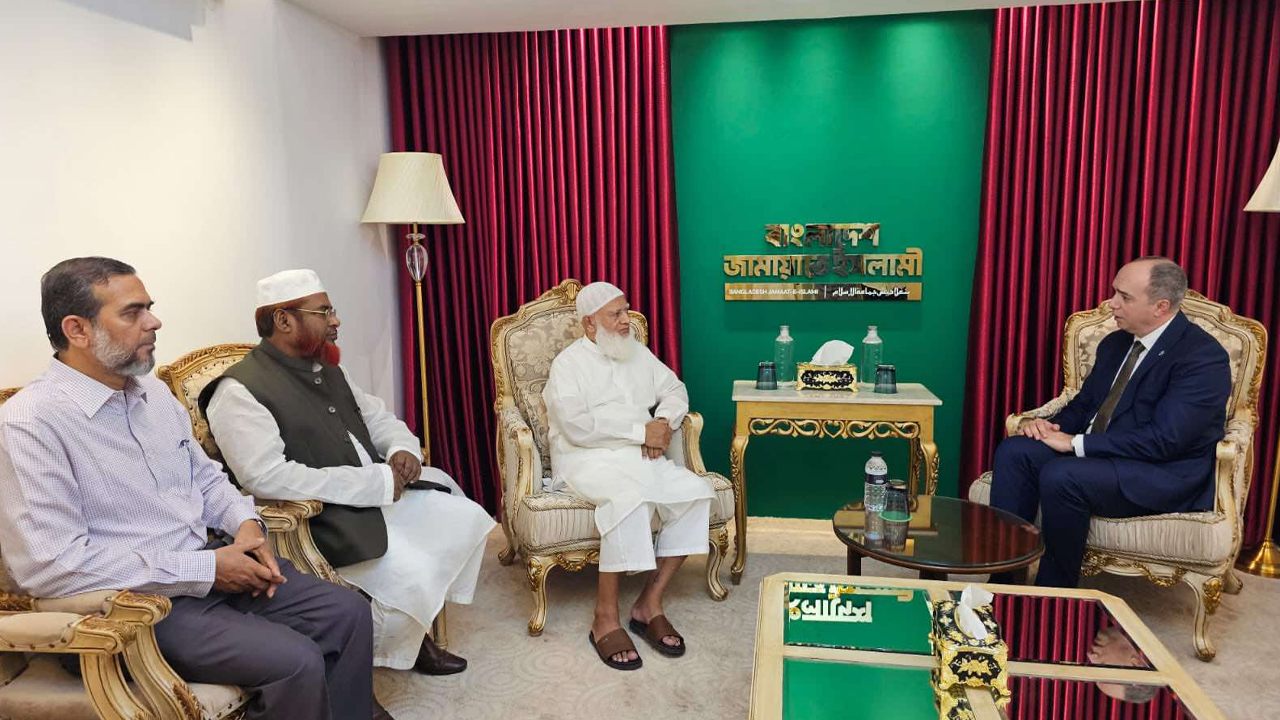 জামায়াত আমিরের সঙ্গে কসোভোর রাষ্ট্রদূতের সৌজন্য সাক্ষাৎ